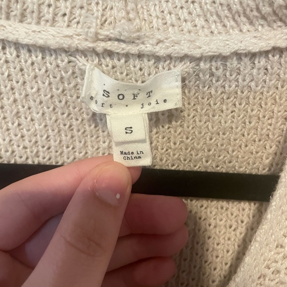 Joie Soft Hooded Sweater (S) - Picture 4 of 5